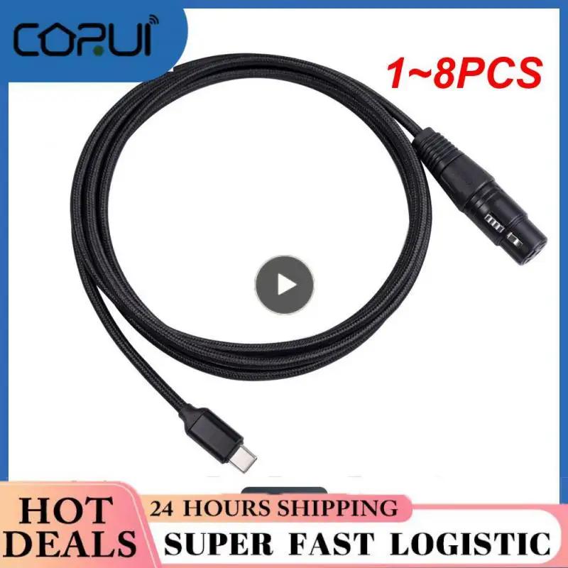 ǻ   ̺ , CŸ -3  XLR  ũ ̺ ڵ Ŀ, 1-8 